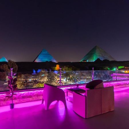 Panorama Pyramids Inn Gíza Kültér fotó