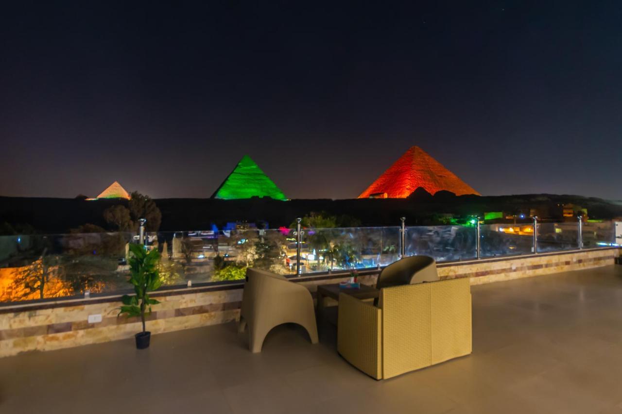 Panorama Pyramids Inn Gíza Kültér fotó